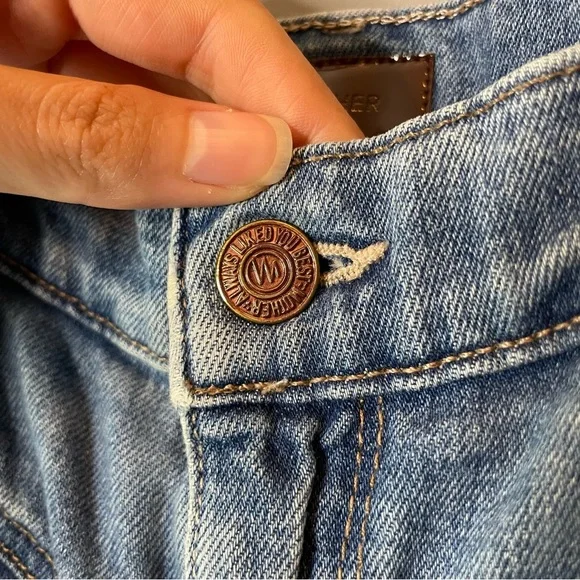 Mother Denim Jeans THE DAZZLER YOKE
FRONT ANKLE in wunderdust size 25 - Picture 9 of 12